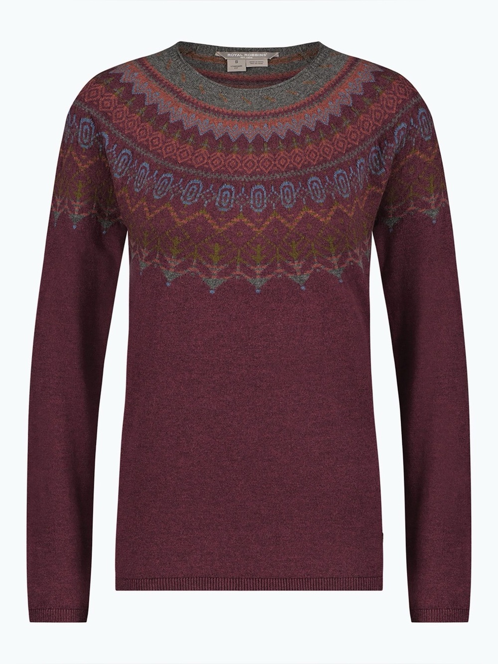 Royal Robbins Westlands Fairisle Crew Sweater
